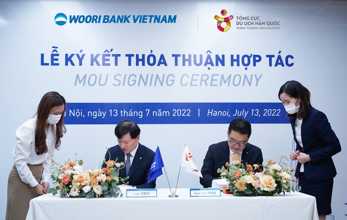 Ngân hàng Woori Việt Nam hợp tác Tổng cục Du lịch Hàn Quốc