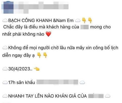 Rộ tin Nam Em và Bạch Công Khanh tái hợp sau loạt ồn ào tình cảm